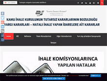 Tablet Screenshot of ihalekurumu.com